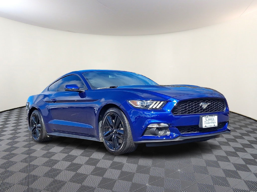 Used 2015 Ford Mustang Premium w/ Ecoboost Performance Package RWD image 1