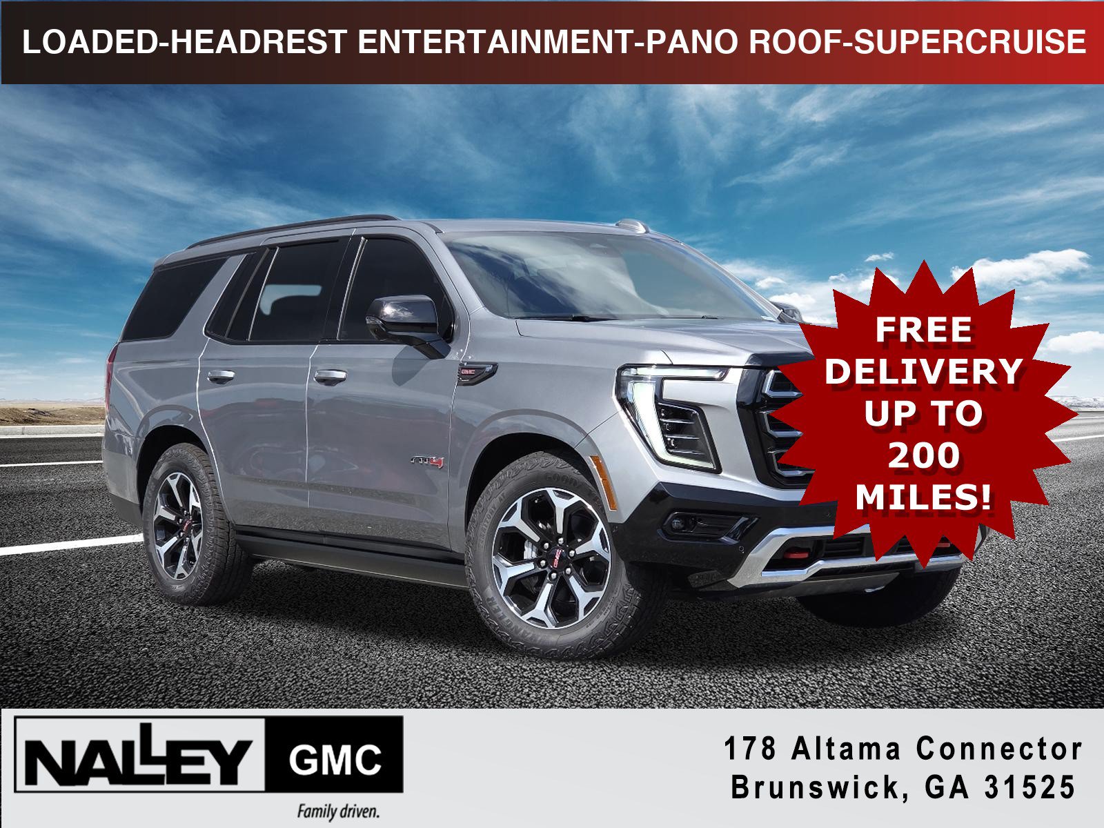 New 2026 GMC Yukon AT4 w/ AT4 Premium Plus Package