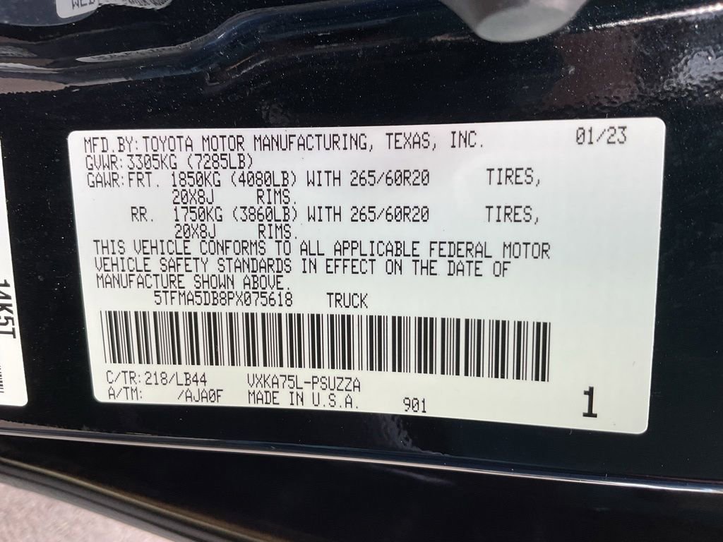 Used 2023 Toyota Tundra 1794 Edition w/ Advanced Package image 42