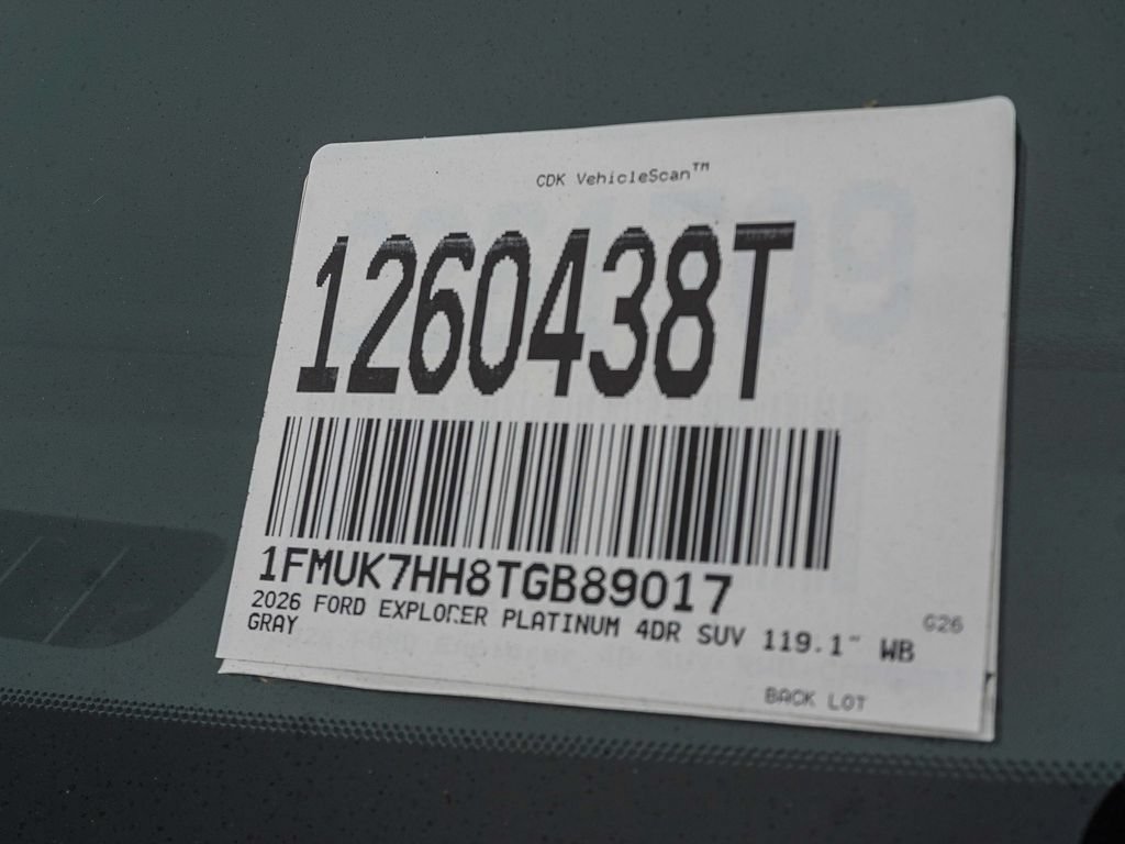 New 2026 Ford Explorer Platinum RWD image 26