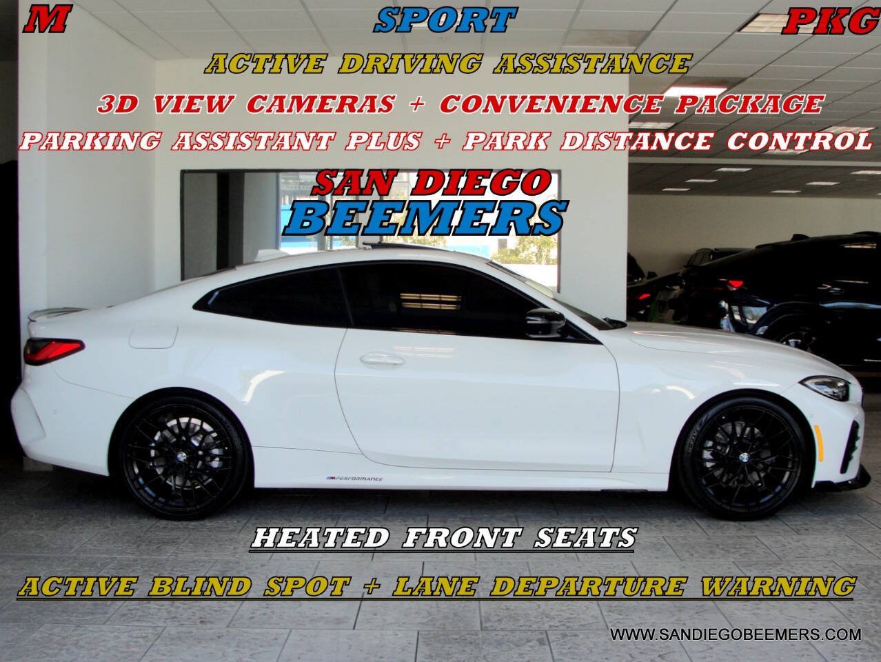 Used 2023 BMW 430i Coupe w/ M Sport Package RWD image 12