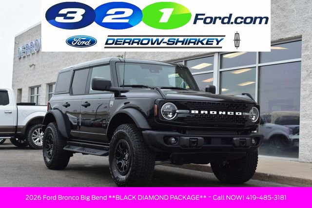 New 2026 Ford Bronco Big Bend w/ Black Diamond Package
