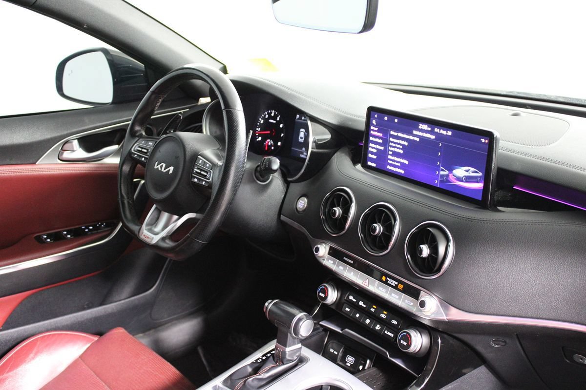 Used 2022 Kia Stinger GT1 w/ Red Interior Color Package RWD image 22