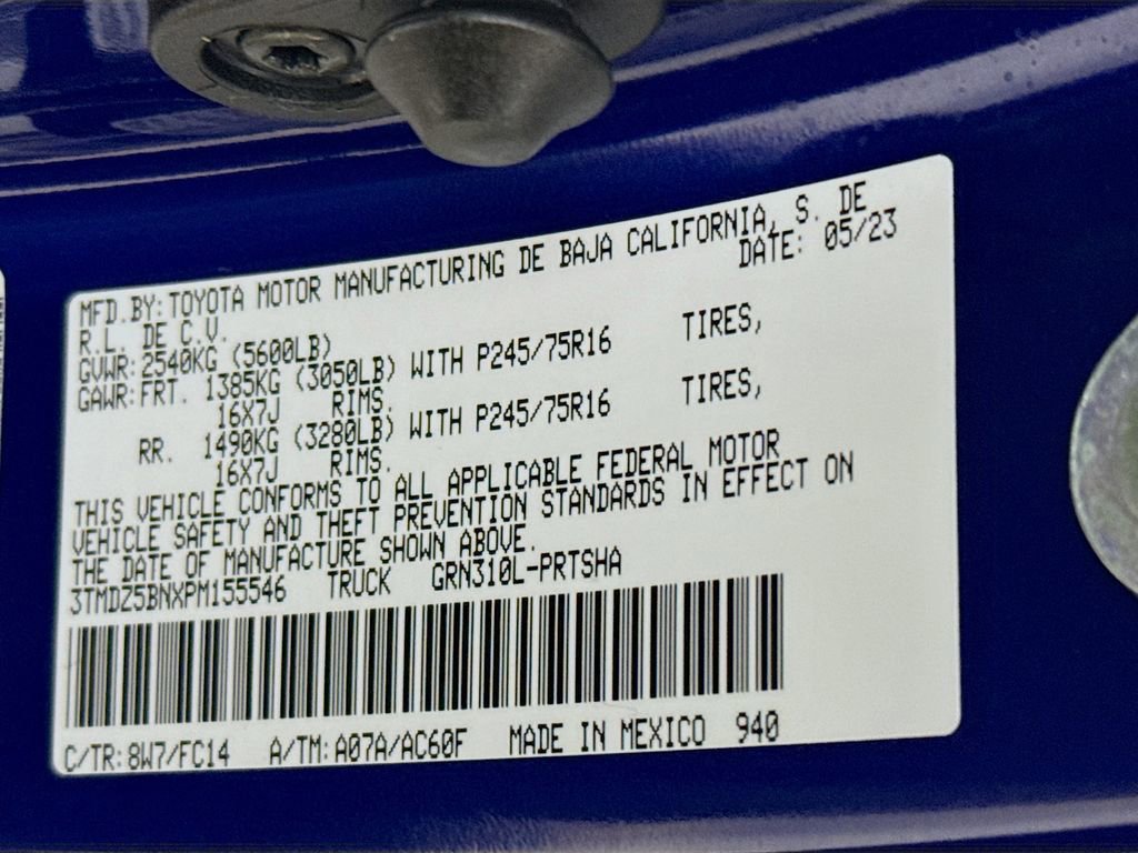 Certified 2023 Toyota Tacoma SR5 image 29