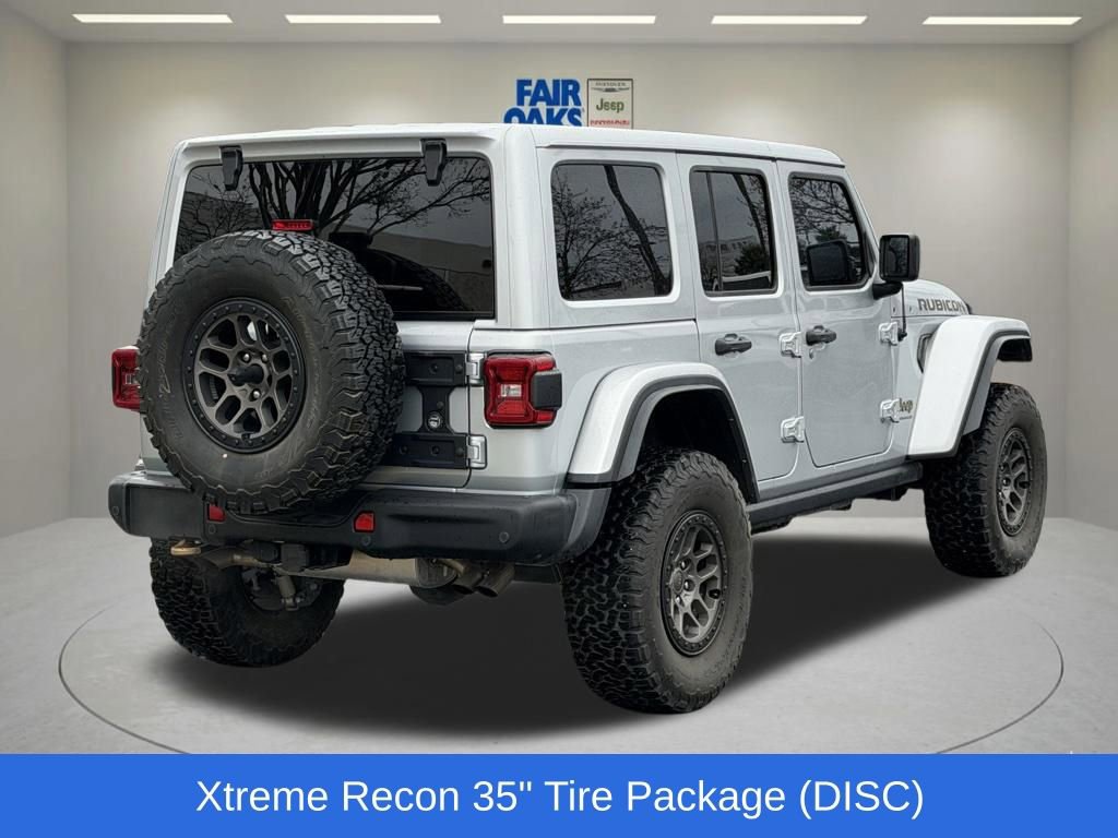 Certified 2023 Jeep Wrangler Unlimited Rubicon 392 w/ Xtreme Recon 35" Tire Package AWD/4WD image 8