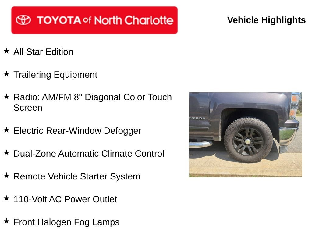 Used 2015 Chevrolet Silverado 1500 LT w/ All Star Edition image 5