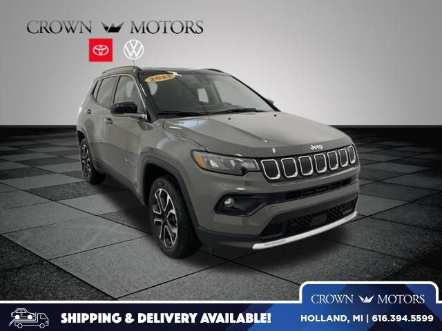 Used 2022 Jeep Compass Limited AWD/4WD image 1