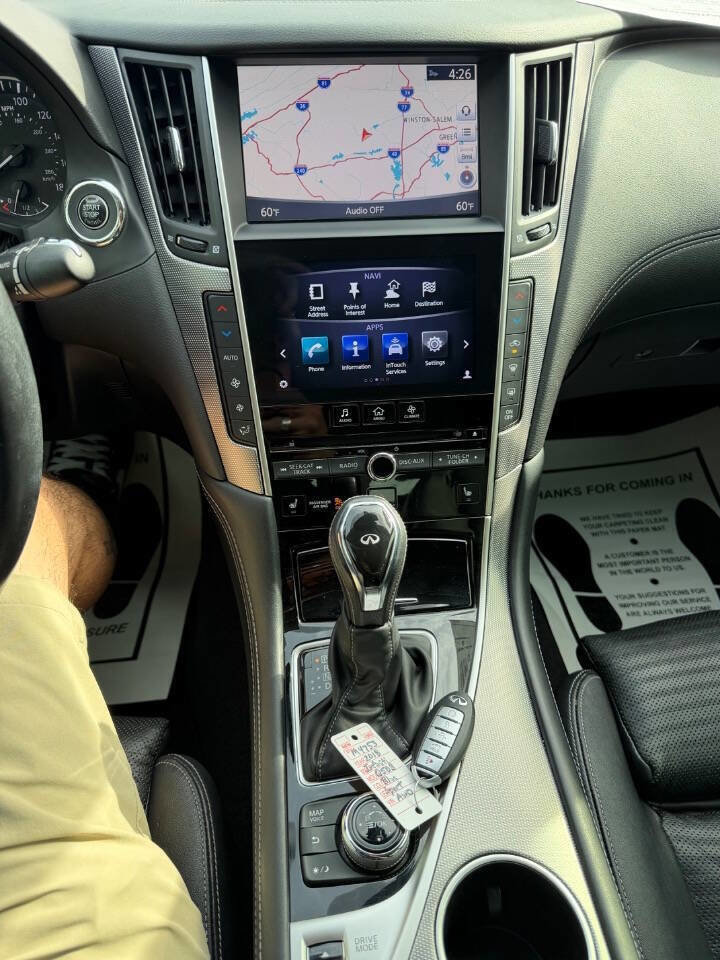 Used 2018 INFINITI Q50 Sport AWD/4WD image 16
