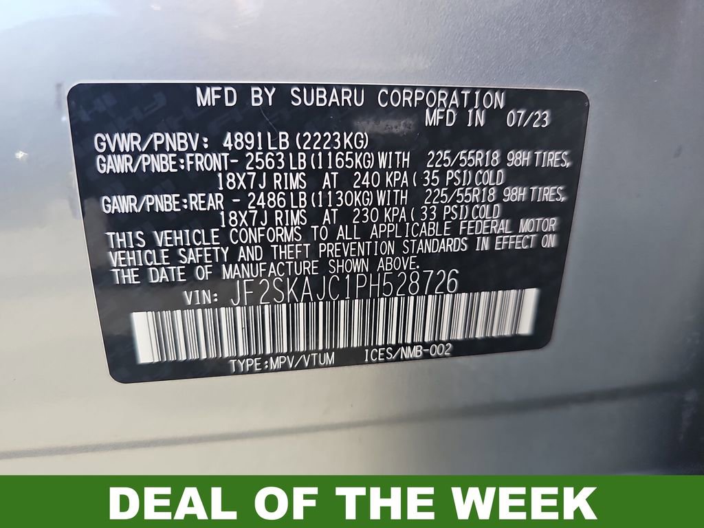 Used 2023 Subaru Forester Sport image 41