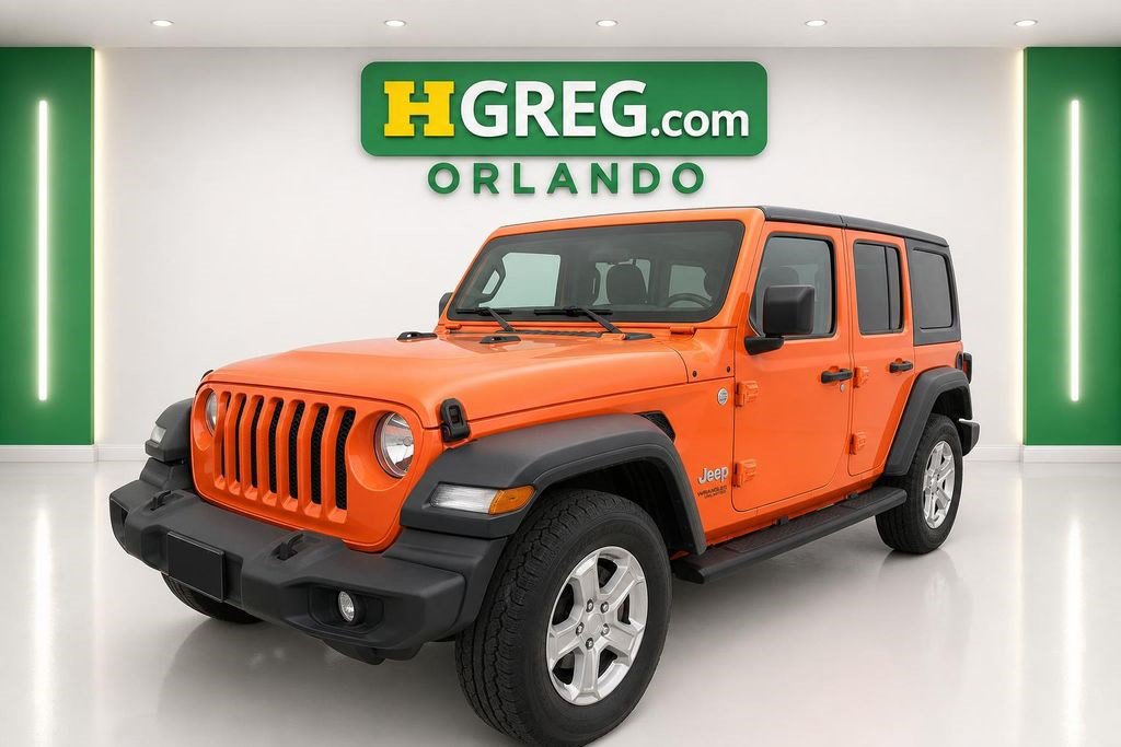 Used 2019 Jeep Wrangler Unlimited Sport S AWD/4WD image 4