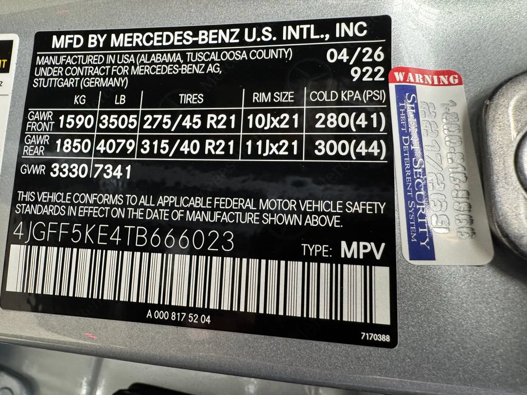 New 2026 Mercedes-Benz GLS 450 4MATIC image 32