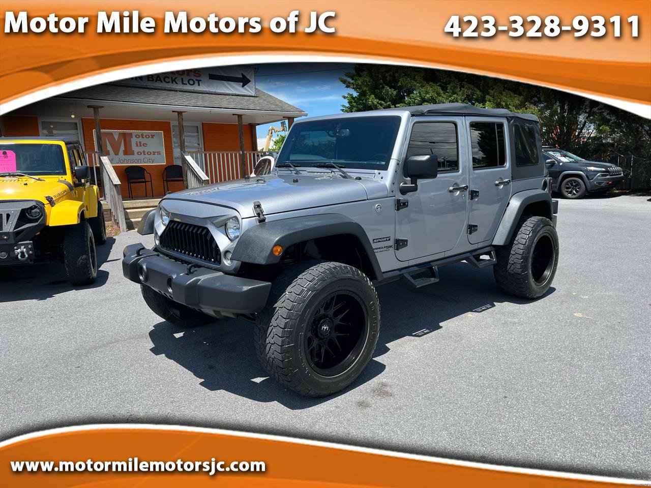 Used 2018 Jeep Wrangler Unlimited Sport S AWD/4WD image 1