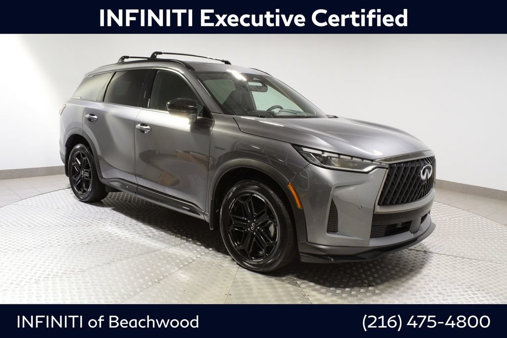 Certified 2026 INFINITI QX60 Sport w/ Dark Cargo Package