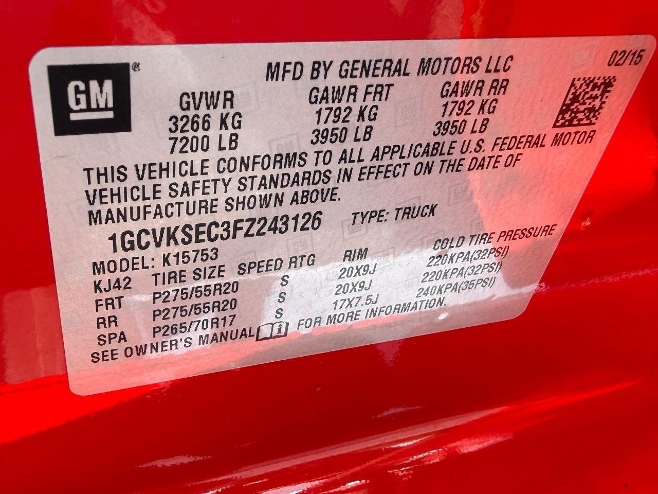 Used 2015 Chevrolet Silverado 1500 LTZ w/ LTZ Plus Package AWD/4WD image 23