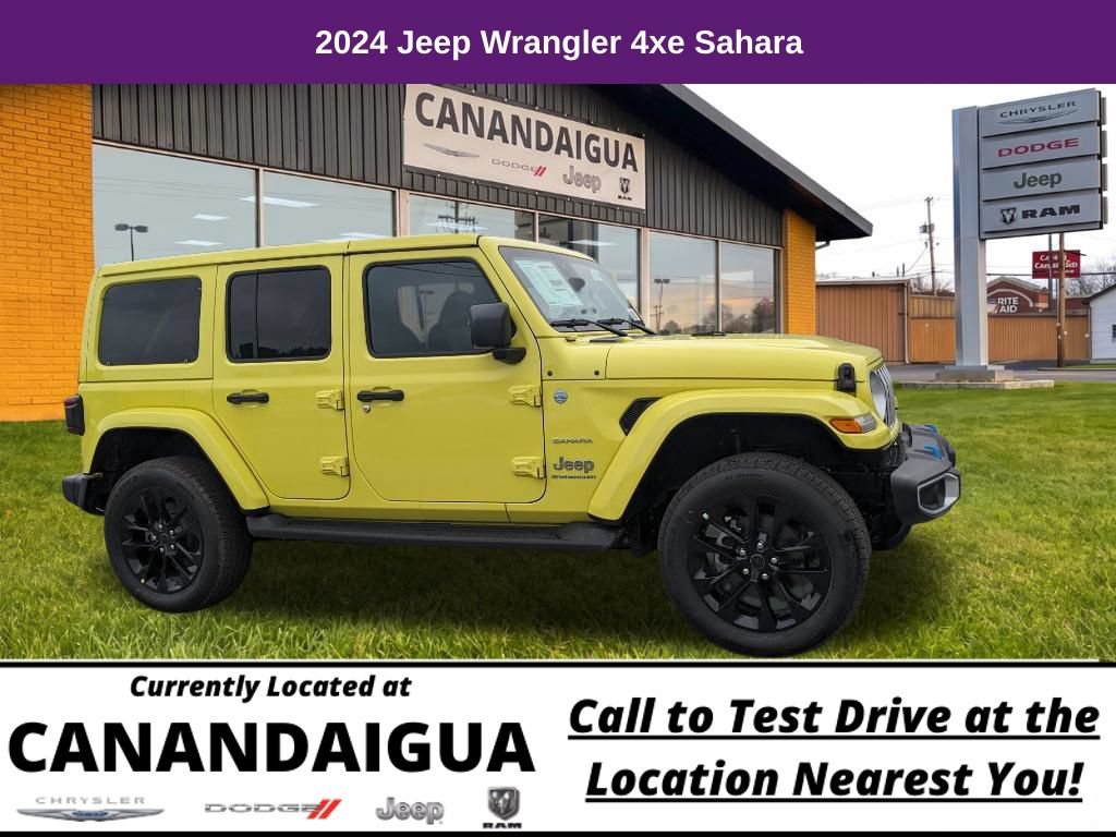 New 2024 Jeep Wrangler Unlimited Sahara w/ Safety Group AWD/4WD image 4