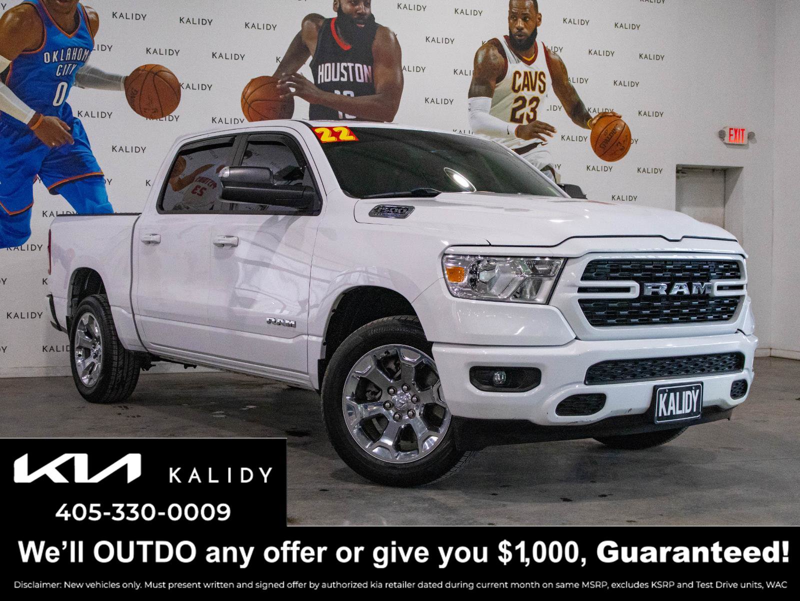 Used 2022 RAM 1500 Big Horn w/ Trailer Tow Group