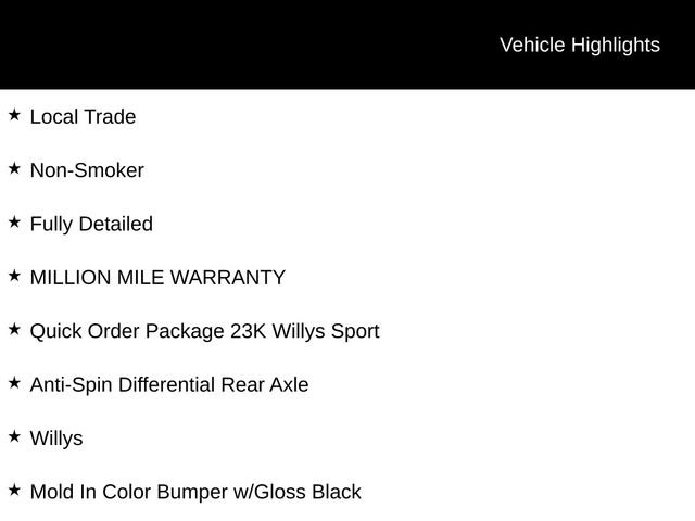 Used 2023 Jeep Wrangler Willys image 5