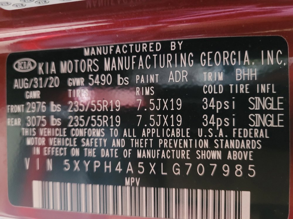 Used 2020 Kia Sorento EX image 33