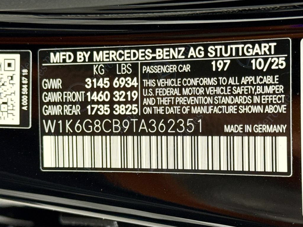 New 2026 Mercedes-Benz S 63 AMG S image 35