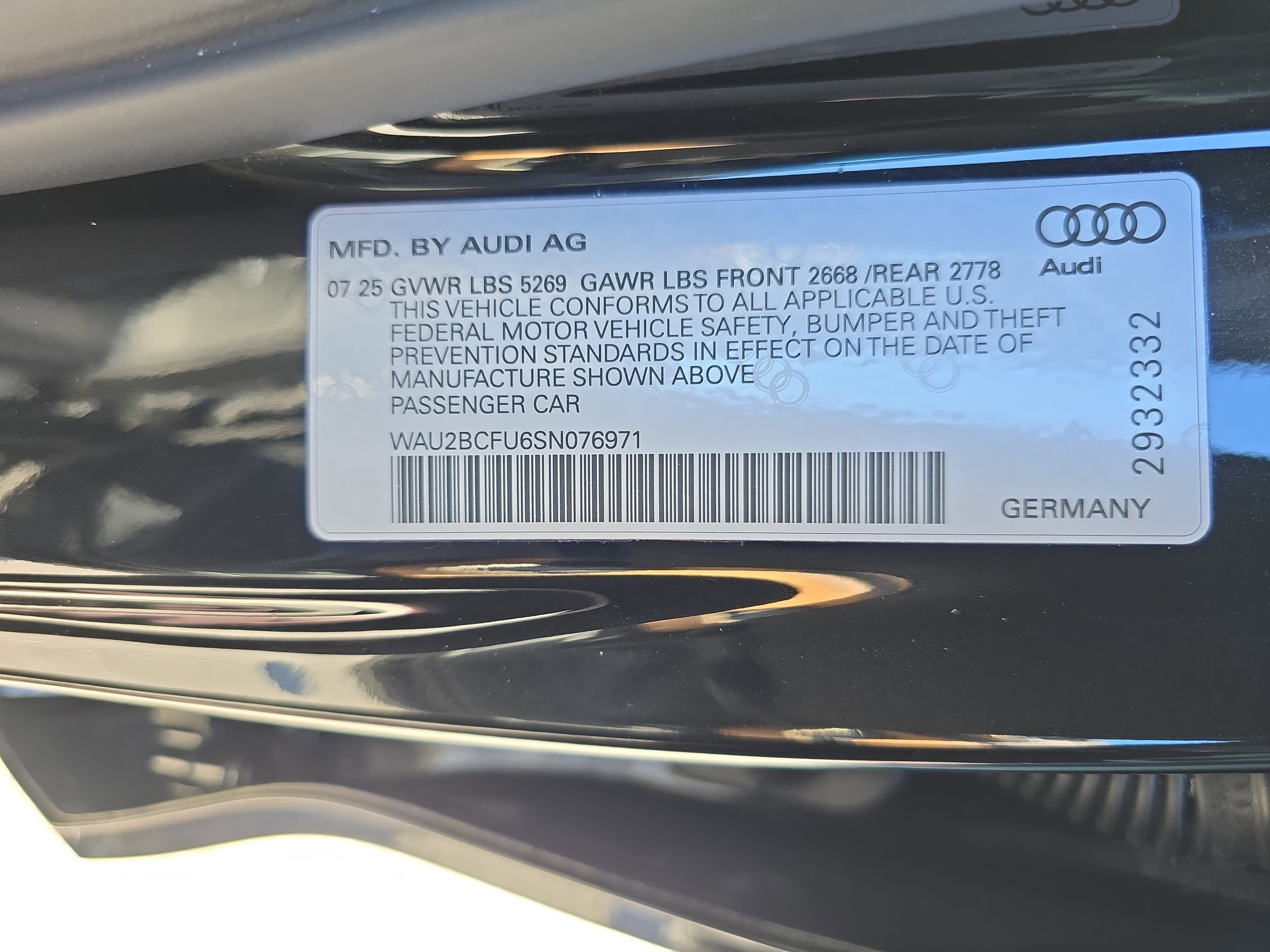 Certified 2025 Audi A5 2.0T Premium Plus image 34