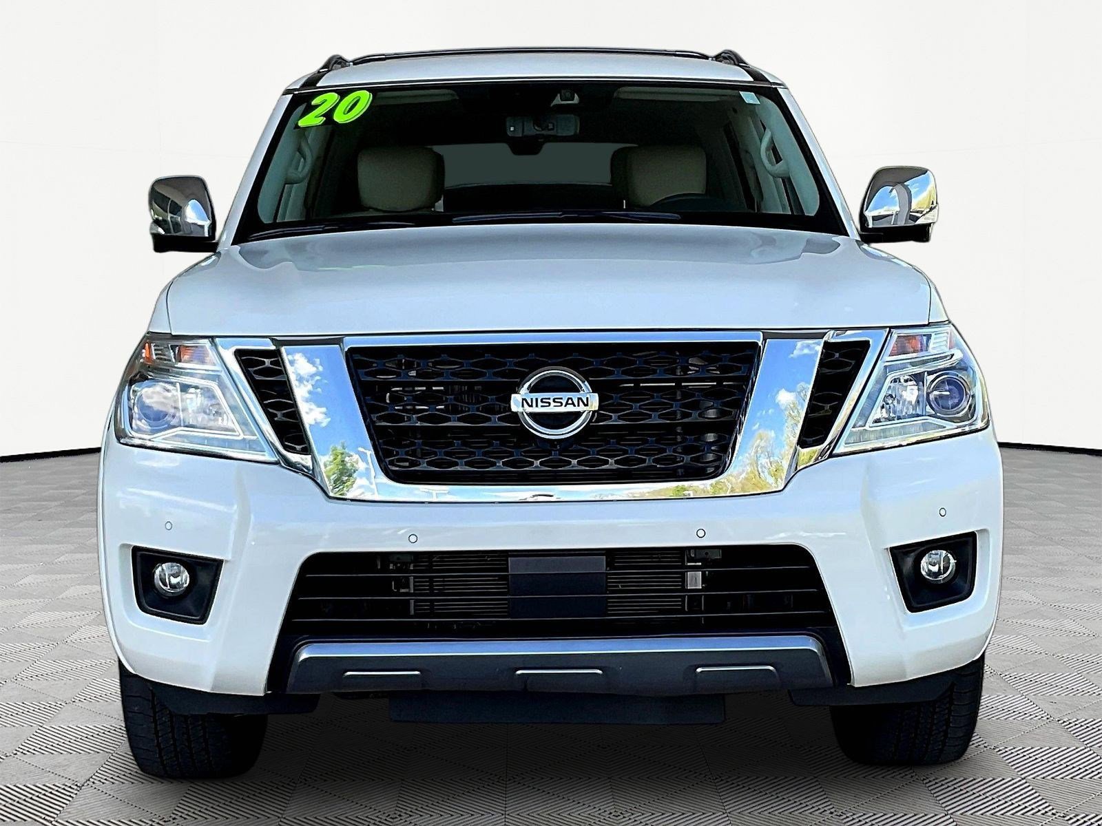 Used 2020 Nissan Armada Platinum w/ Captain's Chairs Package AWD/4WD image 2