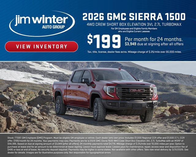 New 2026 GMC Sierra 1500 Elevation image 3