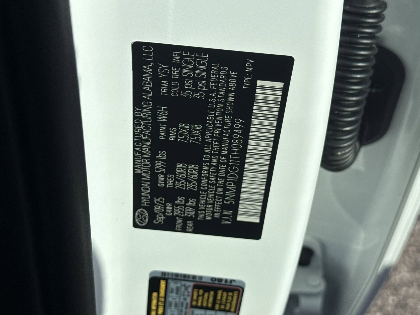 New 2026 Hyundai Santa Fe SE image 27