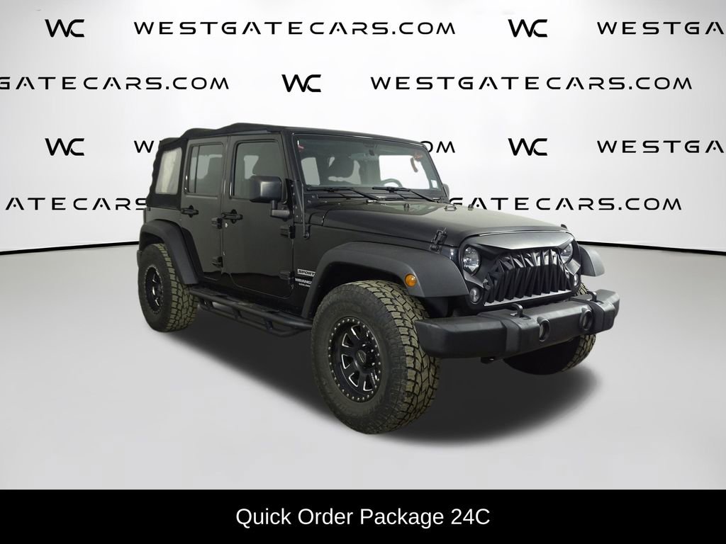 Used 2016 Jeep Wrangler Unlimited Sport image 2
