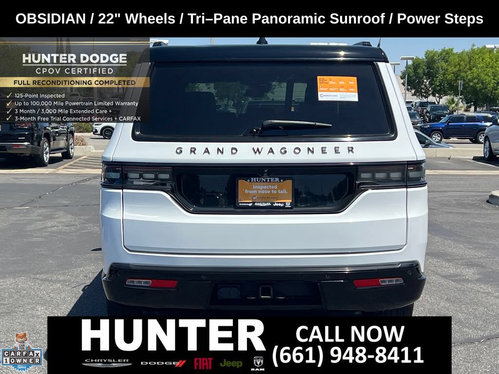 Certified 2024 Jeep Grand Wagoneer L Series II w/ Quick Order Packagew 28T AWD/4WD image 7