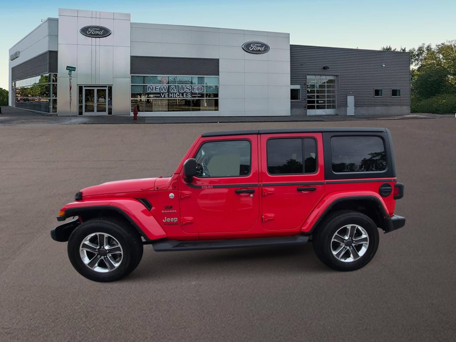 Used 2021 Jeep Wrangler Unlimited Sahara AWD/4WD image 6