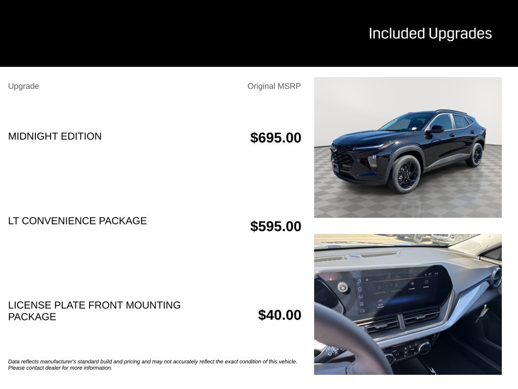 New 2026 Chevrolet Trax LT w/ Midnight Edition FWD image 5