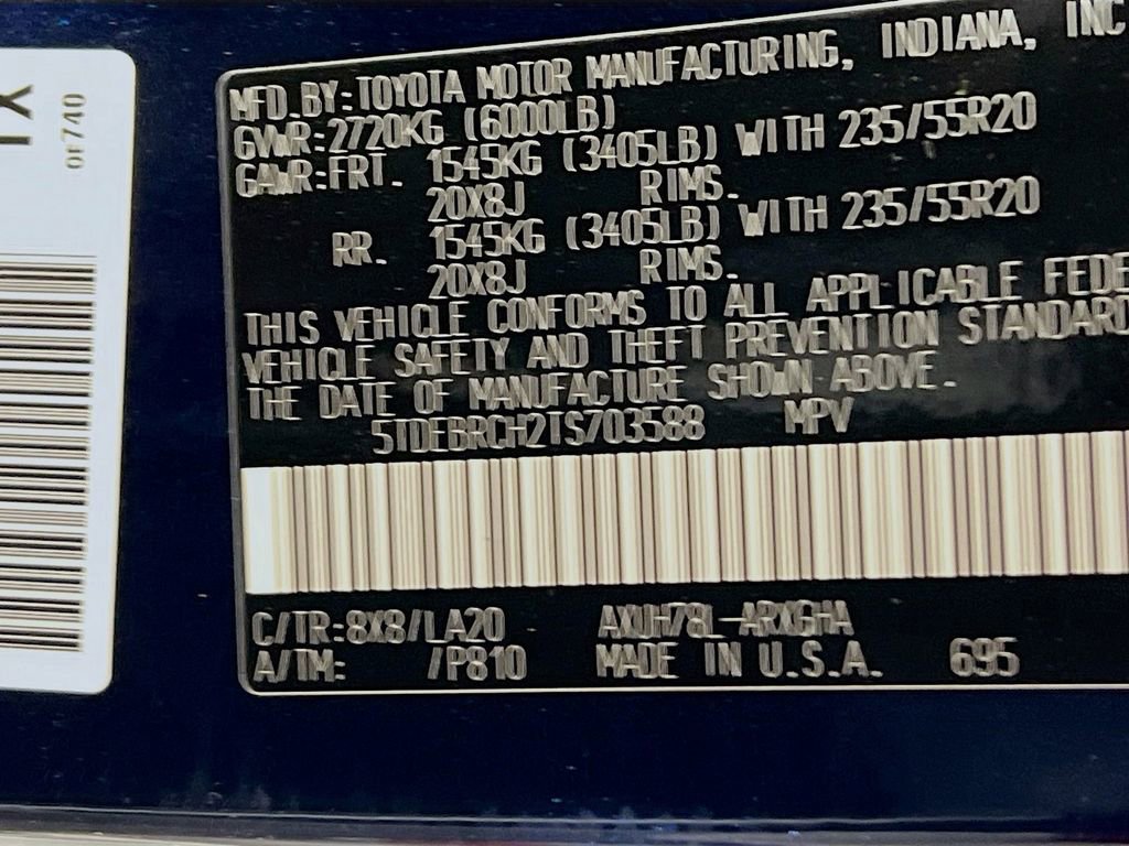 Certified 2026 Toyota Highlander Platinum image 27