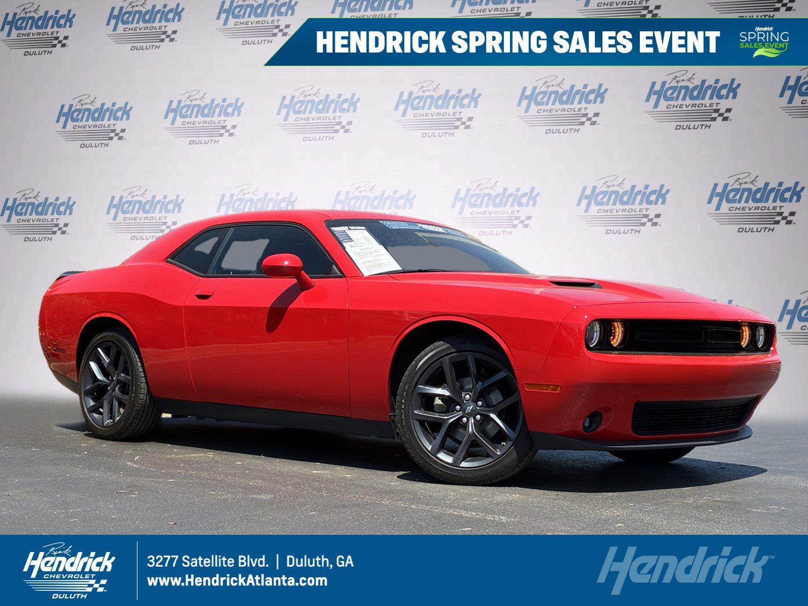 Used 2023 Dodge Challenger SXT w/ Blacktop Package RWD image 1