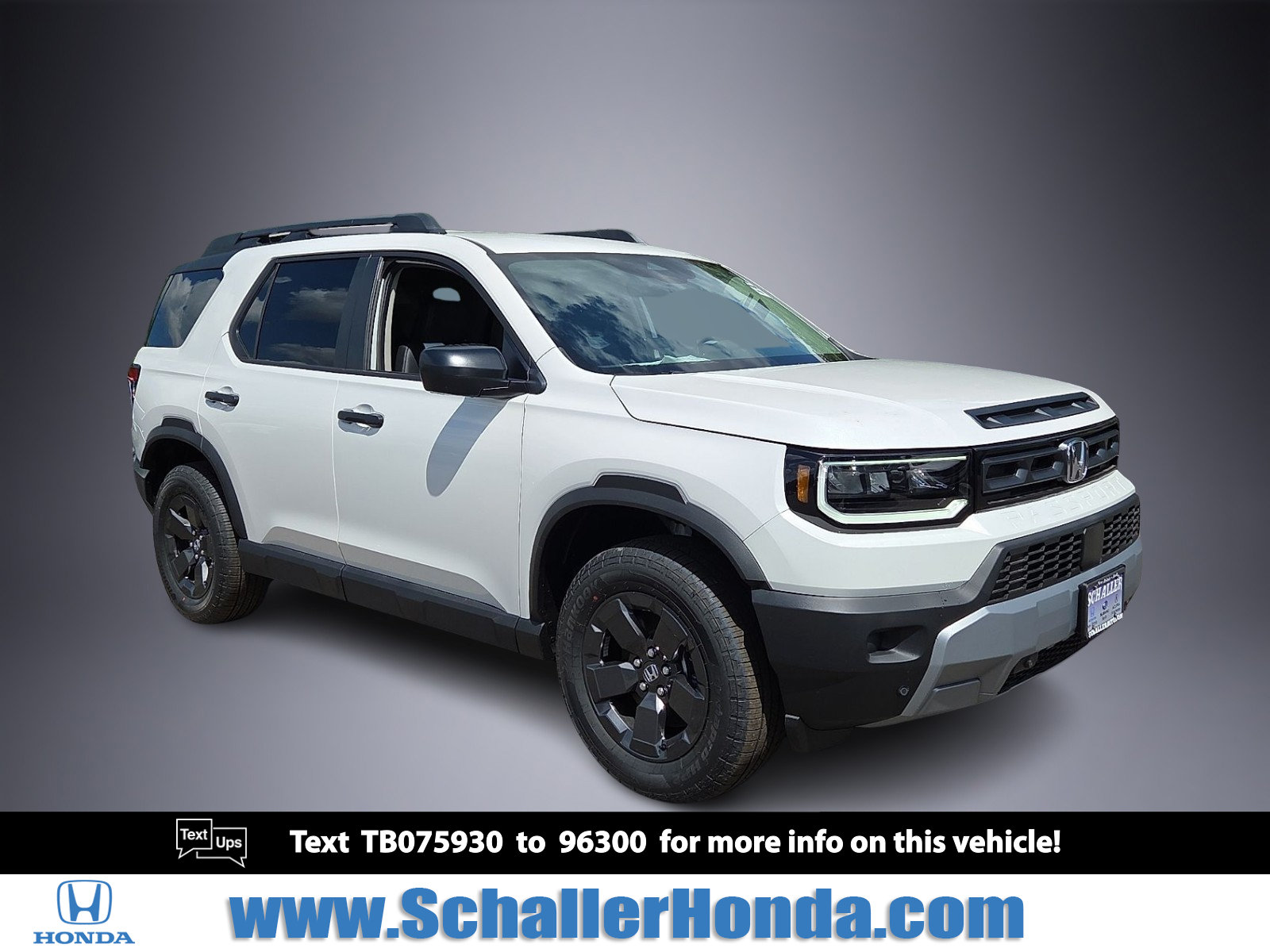 New 2026 Honda Passport RTL image 1