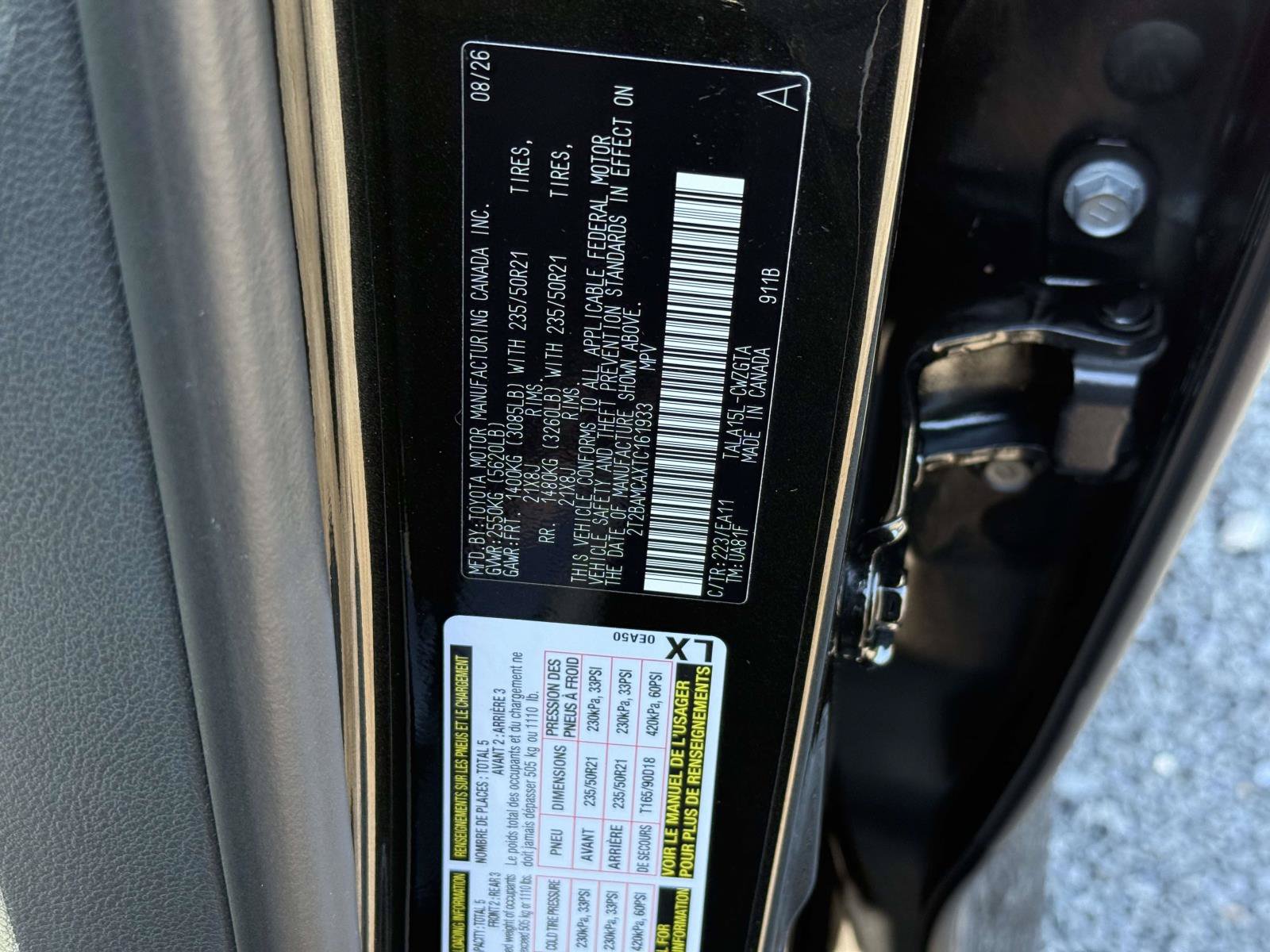 New 2026 Lexus RX 350 Premium w/ Convenience Package AWD/4WD image 20