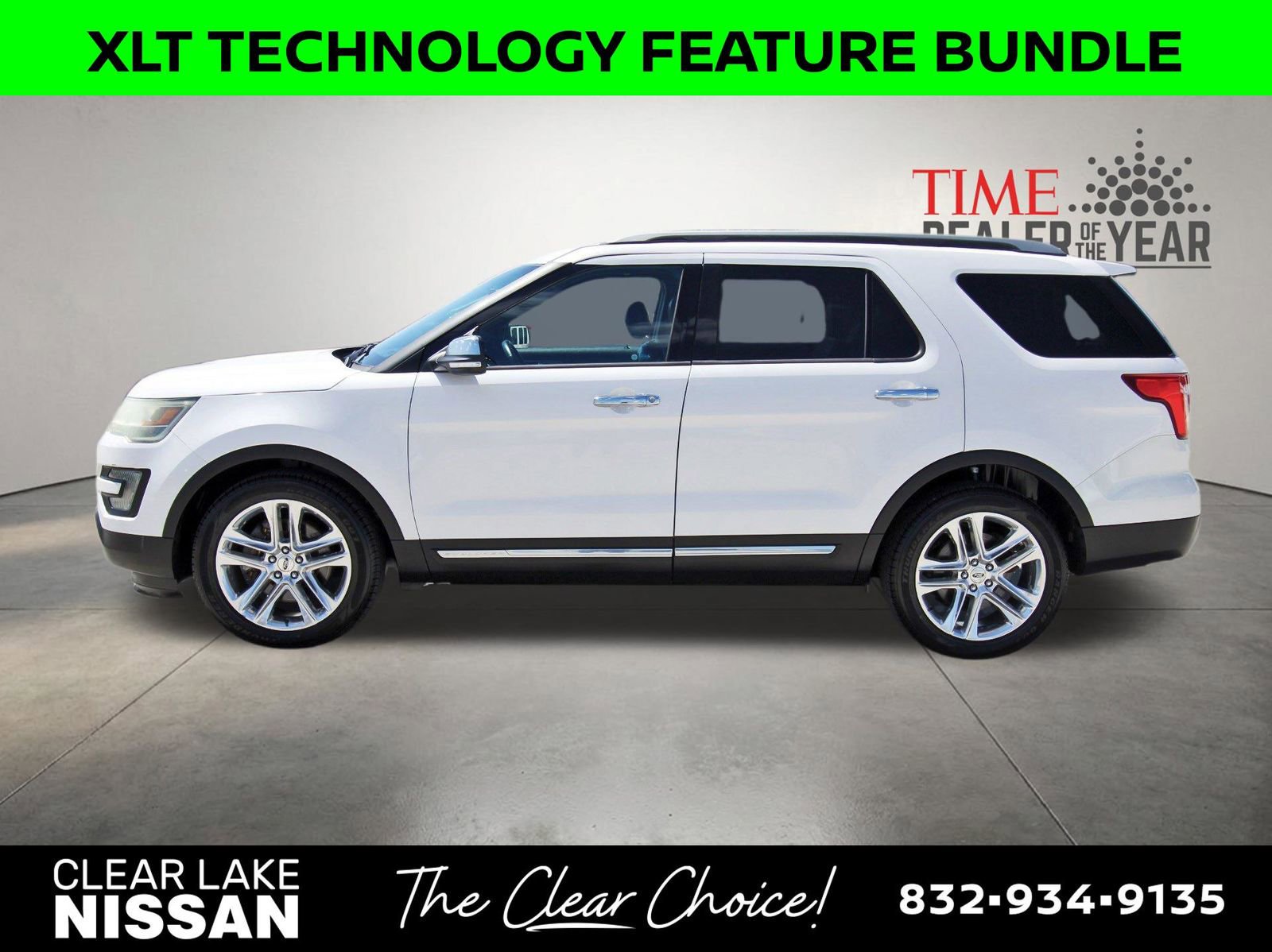 Used 2017 Ford Explorer XLT w/ Equipment Group 202A image 4
