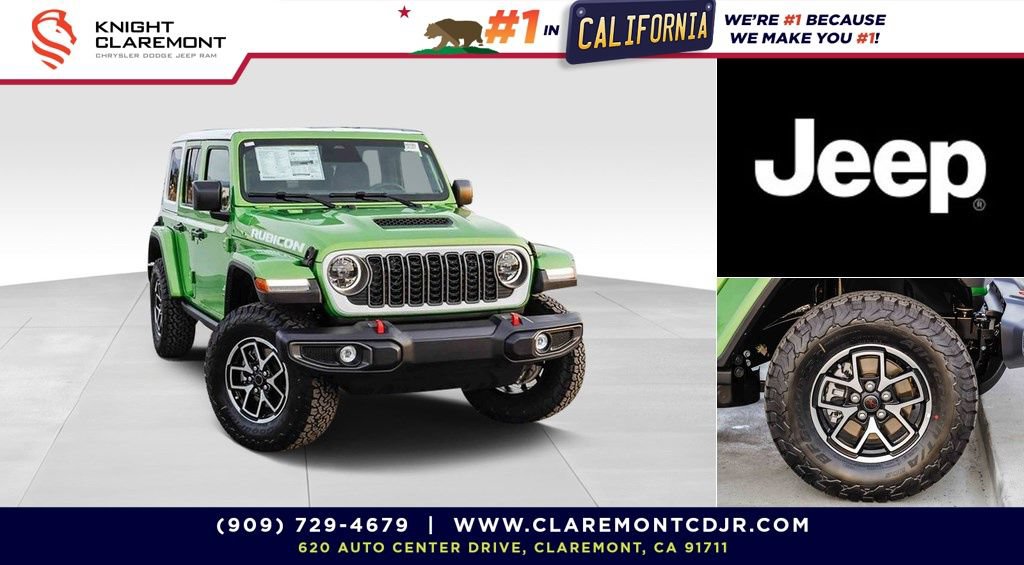 New 2026 Jeep Wrangler Unlimited Rubicon w/ Whitecap Package