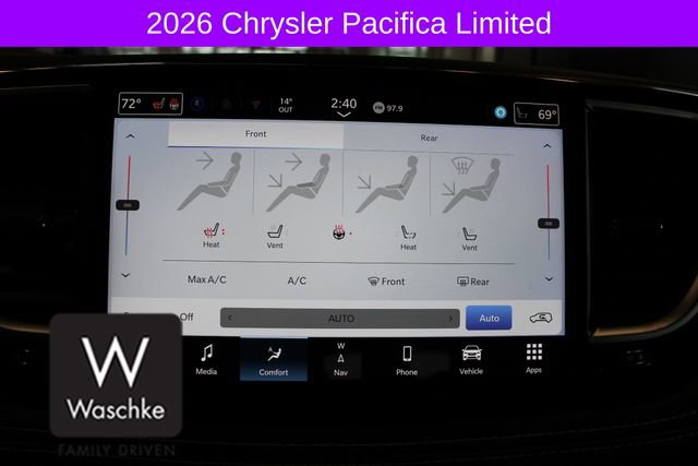 New 2026 Chrysler Pacifica Limited w/ S Appearance Package image 44
