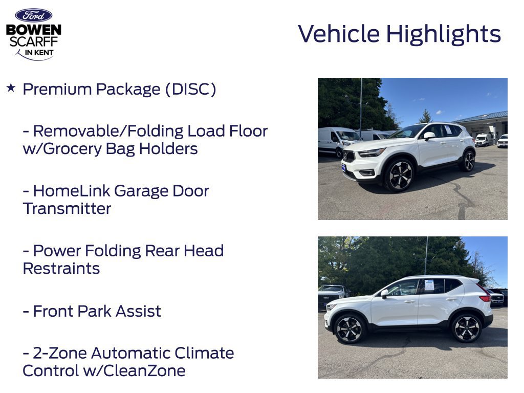 Used 2021 Volvo XC40 T5 Momentum w/ Premium Package AWD/4WD image 12