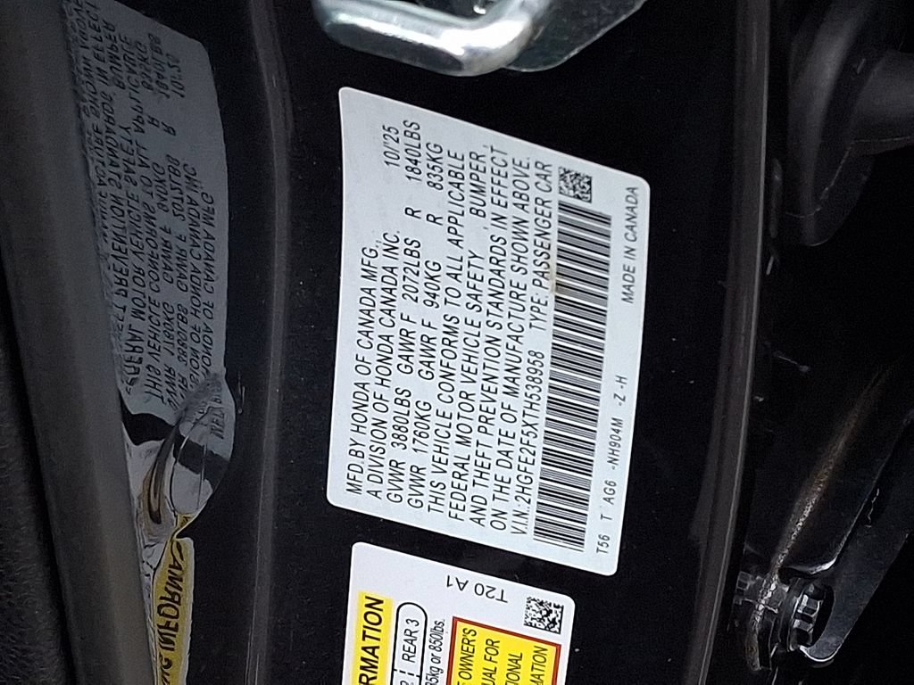 Used 2026 Honda Civic Sport image 27