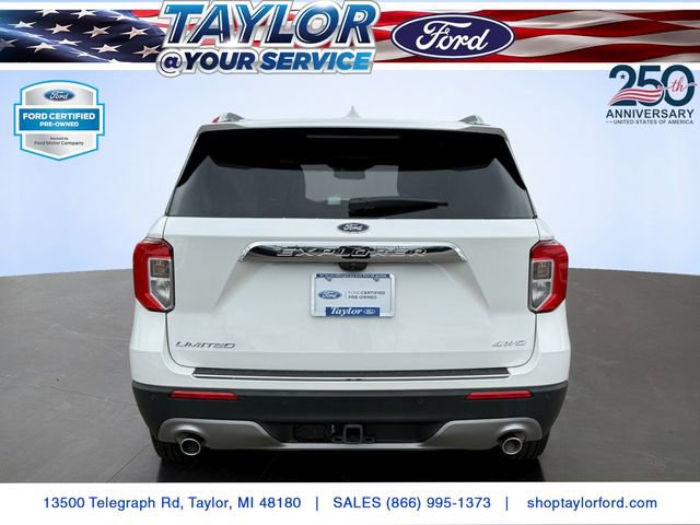 Certified 2023 Ford Explorer Limited w/ Limited Technology Package AWD/4WD image 4