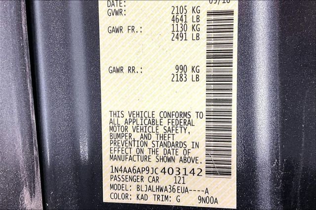 Used 2018 Nissan Maxima Platinum image 32