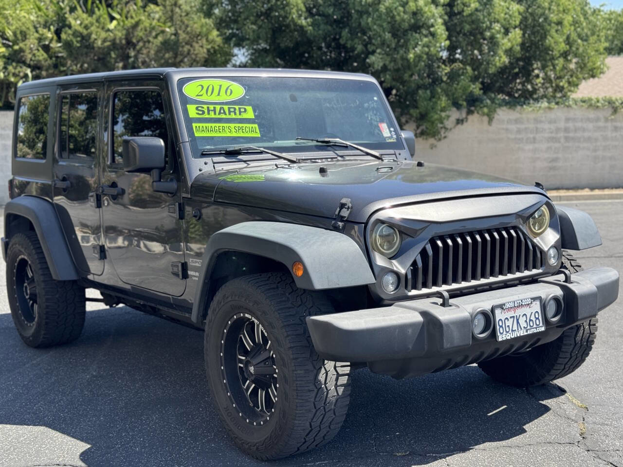 Used 2016 Jeep Wrangler Unlimited Sport w/ Connectivity Group