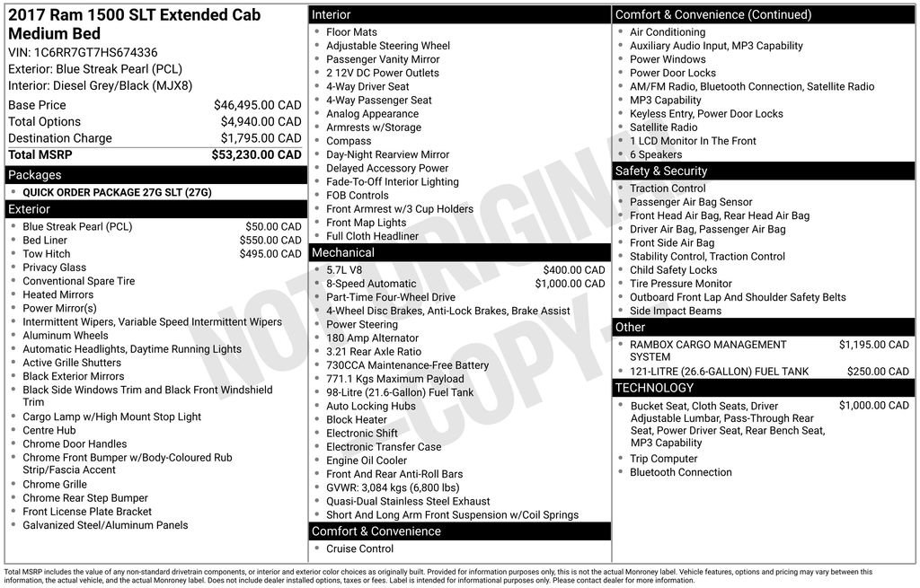 Used 2017 RAM 1500 Classic SLT image 25
