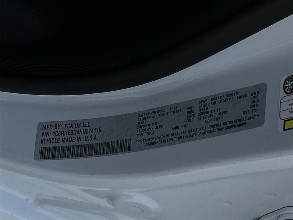 Used 2022 RAM 1500 Big Horn image 24