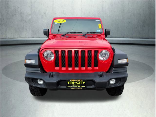 Used 2021 Jeep Wrangler Unlimited Sport w/ Cold Weather Group AWD/4WD image 11