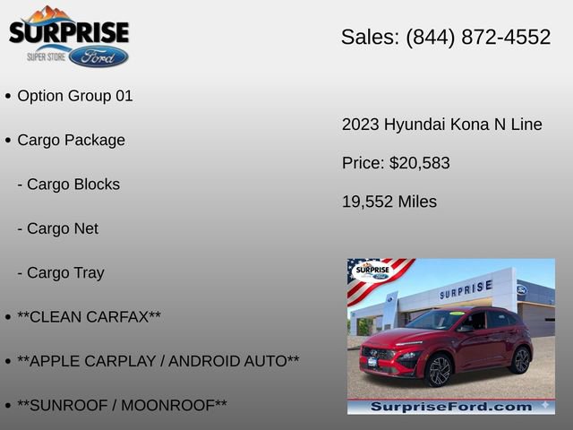 Used 2023 Hyundai Kona N Line FWD image 6