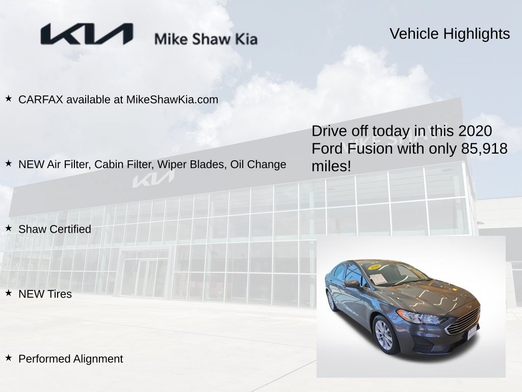 Used 2020 Ford Fusion SE FWD image 8
