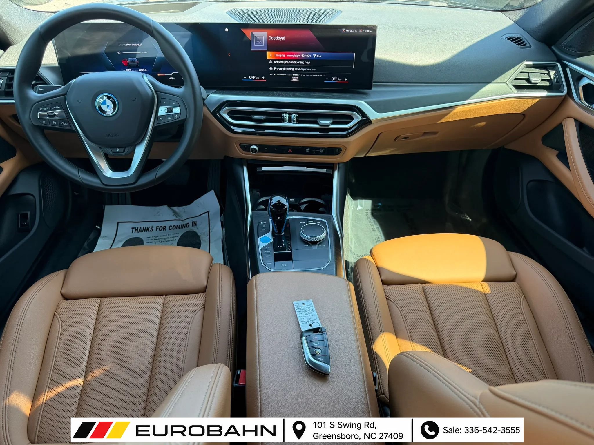 Used 2023 BMW i4 eDrive40 w/ Premium Package RWD image 16