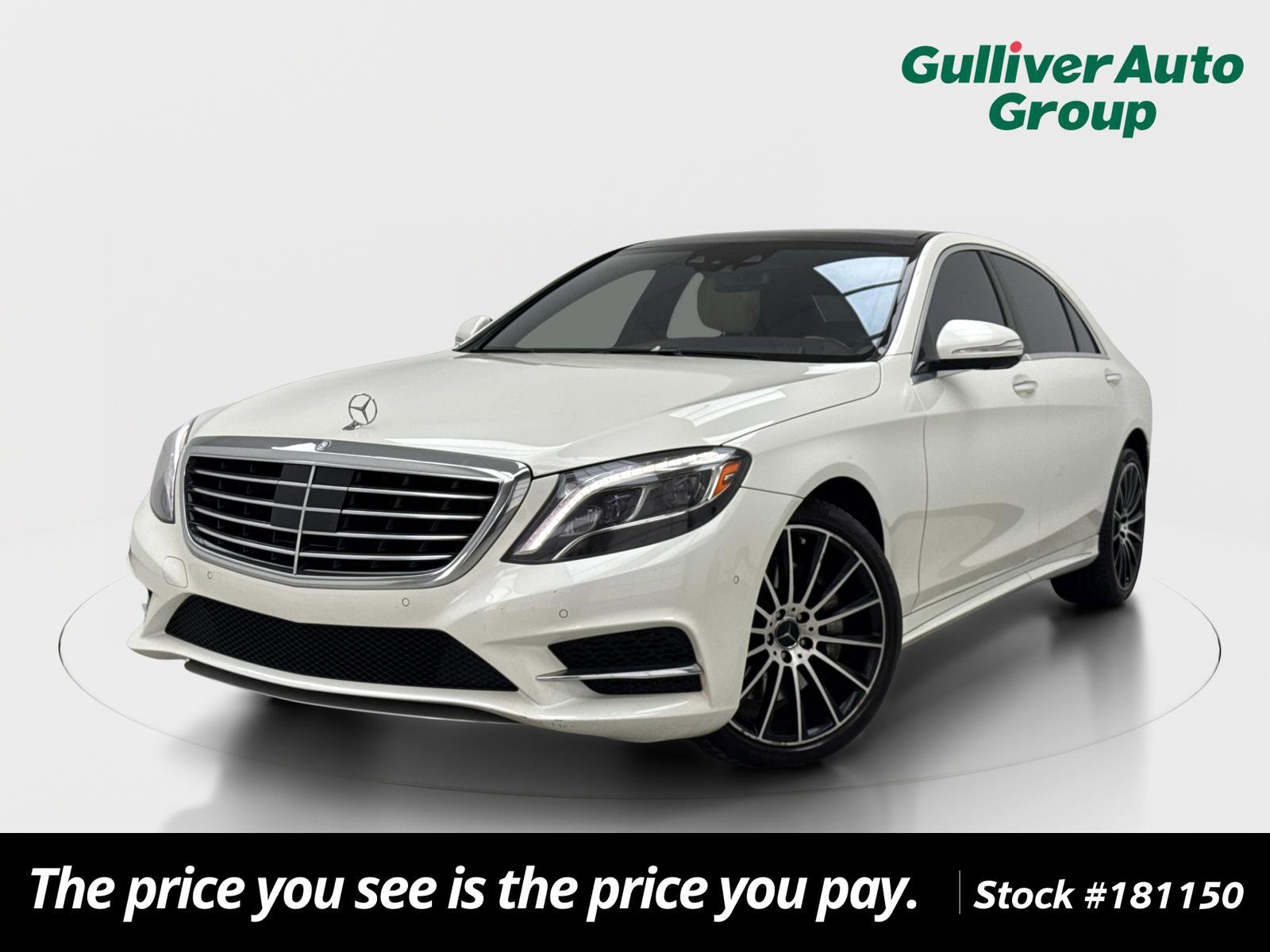 Used 2015 Mercedes-Benz S 550 4MATIC Sedan